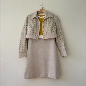 1960s/70s Jerell of Texas jacket and dress knit set 🌼🌼🌼